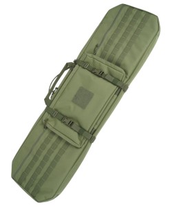 Чехол оружейный Wartech A-110 «Спрут» с внешними карманами, 110 см (олива)