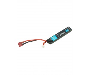 Аккумулятор BlueMAX Li-Po 7.4V 1100mah 20C Stick w/ Deans (T-type)