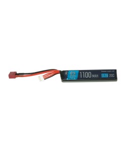Аккумулятор BlueMAX Li-Po 11.1V 1100mah 20C Stick w/ Deans (T-type)