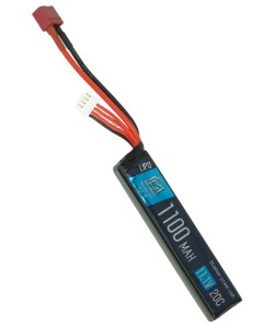 Аккумулятор BlueMAX Li-Po 11.1V 1100mah 20C Stick w/ Deans (T-type)
