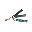 Аккумулятор BlueMAX Li-Po 11.1V 1100mah 20C Triple w/ Deans (T-type) - фото № 1