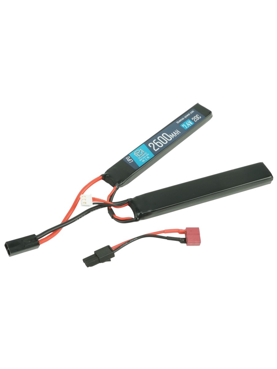 Аккумулятор BlueMAX Li-Po 7.4V 2600mah 20C Nunchuck w/ Deans (T-type)