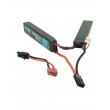 Аккумулятор BlueMAX Li-Po 7.4V 3300mah 30C Nunchuck w/ Deans (T-type) - фото № 4