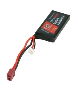 Аккумулятор BlueMAX Li-Po 7.4V 1100mah 30C mini Brick w/ Deans (T-type)