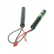 Аккумулятор BlueMAX Li-Ion 7.4V 5000mah 10C(50A) Nunchuck w/ Deans (T-type) - фото № 2