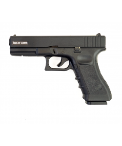 |Уценка| Страйкбольный пистолет KJW KP-17 Glock G17 CO₂ Black, металл. затвор (№ 782-УЦ)