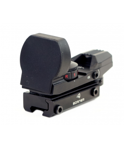 |Уценка| Коллиматорный прицел Borner открытый 1x22x33, на «ласточкин хвост», 4 марки (№ 783-УЦ)