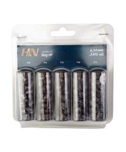 Пули H&N Slug Sampler Set HP II (набор) 6,35 мм, 1,81-2,33 г (28-36 гран) 200 штук
