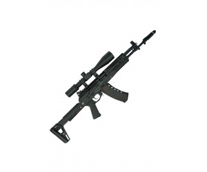 Макет учебный автомат Калашникова АК-12 (ММГ, складной приклад)