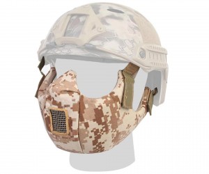 Маска защитная EmersonGear Half Face Protective Mask (Digital Desert)