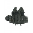 Разгрузочный жилет EmersonGear LBT6094A style Plate Carrier с 3 подсумками (Black) - фото № 6