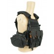 Разгрузочный жилет EmersonGear LBT6094A style Plate Carrier с 3 подсумками (Black) - фото № 3