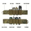 Камербанд Emersongear Tactical Vest Elastic Cummerbund Set (Black) - фото № 2