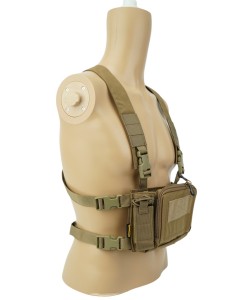 Разгрузочная система EmersonGear D3CR Micro Chest Rig (Coyote)