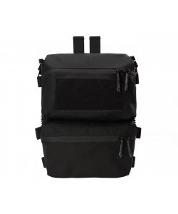 Подсумок EmersonGear FRO Style V5 Tactical Vest Back Panel Pouch на жилет (Black)