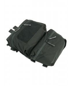 Подсумок EmersonGear FRO Style V5 Tactical Vest Back Panel Pouch на жилет (Black)