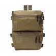 Подсумок EmersonGear FRO Style V5 Tactical Vest Back Panel Pouch на жилет (Coyote) - фото № 1