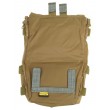 Подсумок EmersonGear FRO Style V5 Tactical Vest Back Panel Pouch на жилет (Coyote) - фото № 3
