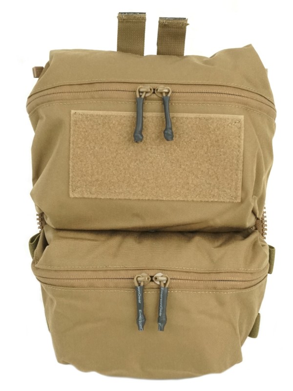 Подсумок EmersonGear FRO Style V5 Tactical Vest Back Panel Pouch на жилет (Coyote)