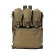 Подсумок EmersonGear FRO Style V5 Vest Back Panel Banger на жилет (Coyote) - фото № 1