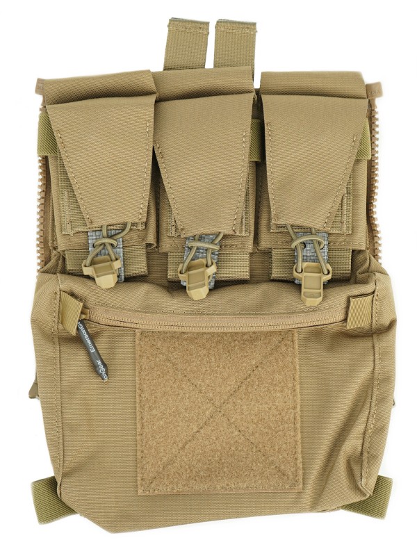 Подсумок EmersonGear FRO Style V5 Vest Back Panel Banger на жилет (Coyote)