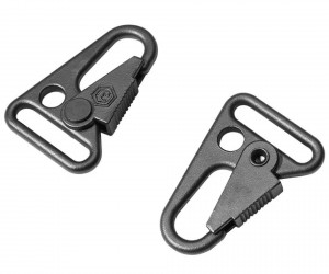 Антабка EmersonGear FRO Style 1” Steel Eagle Locks для ремня (Black)