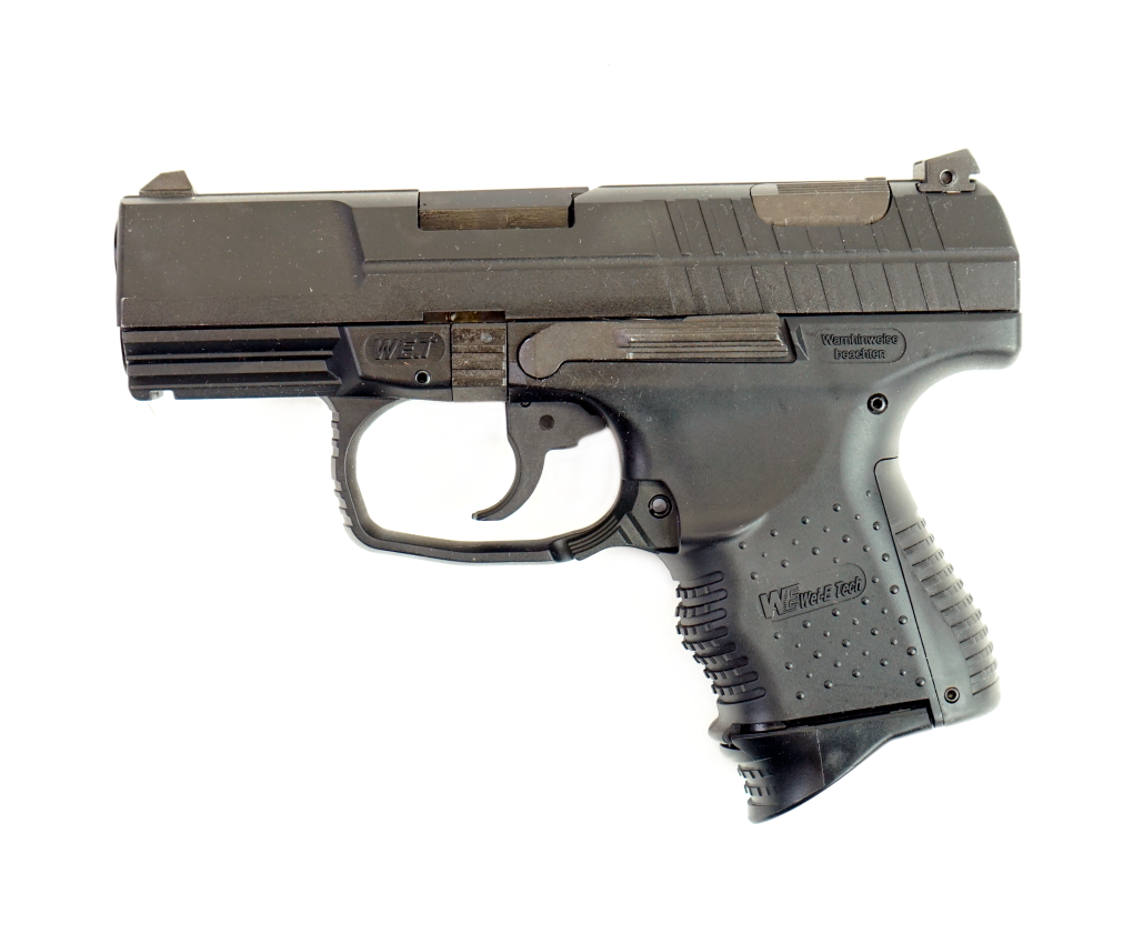 |Б/у| Страйкбольный пистолет WE Walther P99 Compact GBB (WE-PX002-BK) (№ 392ком)