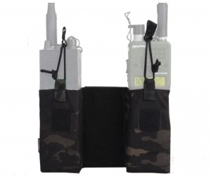 Подсумок для рации EmersonGear JPC MBITR Radio Pouch Set (Multicam Black)