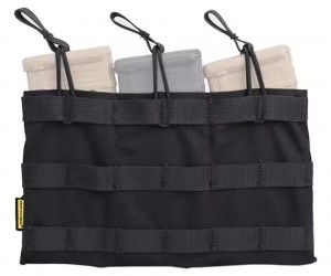 Подсумок под 3 магазина EmersonGear 5.56 Triple Open Top Magazine Pouch (Black)