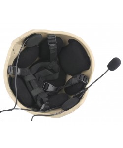 Гарнитура EmersonGear Military SIZE Tactical Headset с креплением на шлем