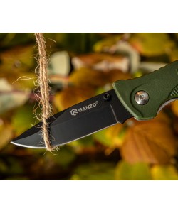 Нож складной Ganzo G611, лезвие 78 мм (Green)