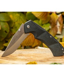 Нож складной Ganzo G617, лезвие 80 мм (Black)