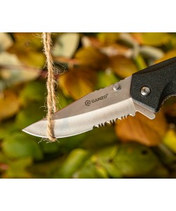 Нож складной Ganzo G617, лезвие 80 мм (Black)
