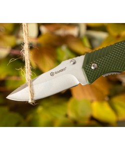 Нож складной Ganzo G618 Exclusive Edition, лезвие 80 мм (Green)