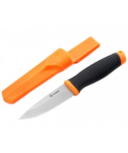 Нож Ganzo G806, лезвие 98 мм (Black / Orange)