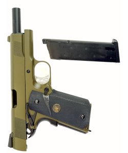 |Б/у| Страйкбольный пистолет WE Colt 1911 MEU SOC GGBB (№ 403ком)
