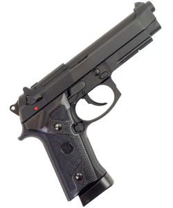 |Б/у| Страйкбольный пистолет KJW Beretta M9A1 Chrome CO₂ GBB (№ 404ком)
