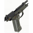 |Б/у| Страйкбольный пистолет KJW Beretta M9A1 Chrome CO₂ GBB (№ 404ком) - фото № 4