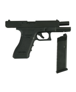 |Б/у| Страйкбольный пистолет East Crane Glock 18C GBB Black (EC-1103) (№ 464ком)