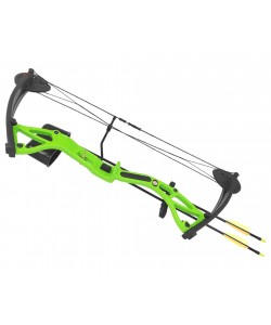 Лук детский блочный Ek Buster зеленый (с комплектацией)