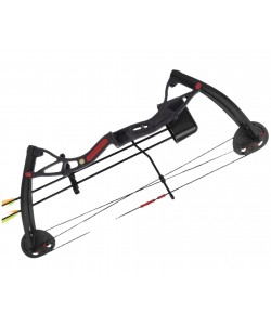 Лук детский блочный Ek Buster черный (с комплектацией)