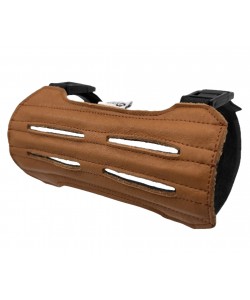 Крага охотничья Centershot 19 см, кожа (бежевая)