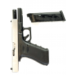 |Уценка| Страйкбольный пистолет WE Glock-17 Gen.4 Silver, сменные накладки (WE-G001B-SV) (№ 831-УЦ) - фото № 6