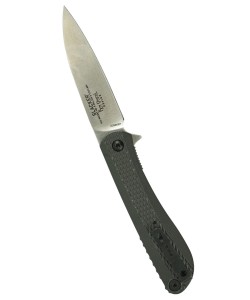 |Уценка| Нож складной CRKT Slacker 8,4 см, сталь 1.4116, рукоять T-6 Aluminium, Grey (№ 840-УЦ)
