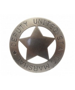Значок службы U.S. Маршалов, сталь (DE-107)