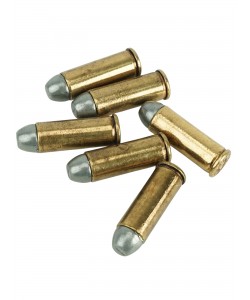 Макет патрона Denix для револьверов .45 калибра, 1880 г (6 шт, DE-62)