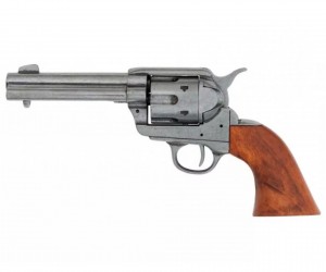 Макет револьвер Colt Peacemaker .45, 6 патронов, сталь (США, 1873 г.) DE-1-1186G