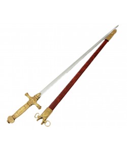 Шпага Наполеона Бонапарта, съемные ножны, металл (Франция, 1809 г.) DE-4106