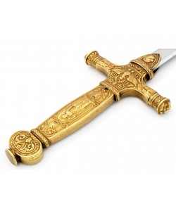 Шпага Наполеона Бонапарта, съемные ножны, металл (Франция, 1809 г.) DE-4106