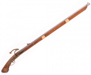 Макет ружья с фитильным замком (Япония, 1800 г.) DE-1274